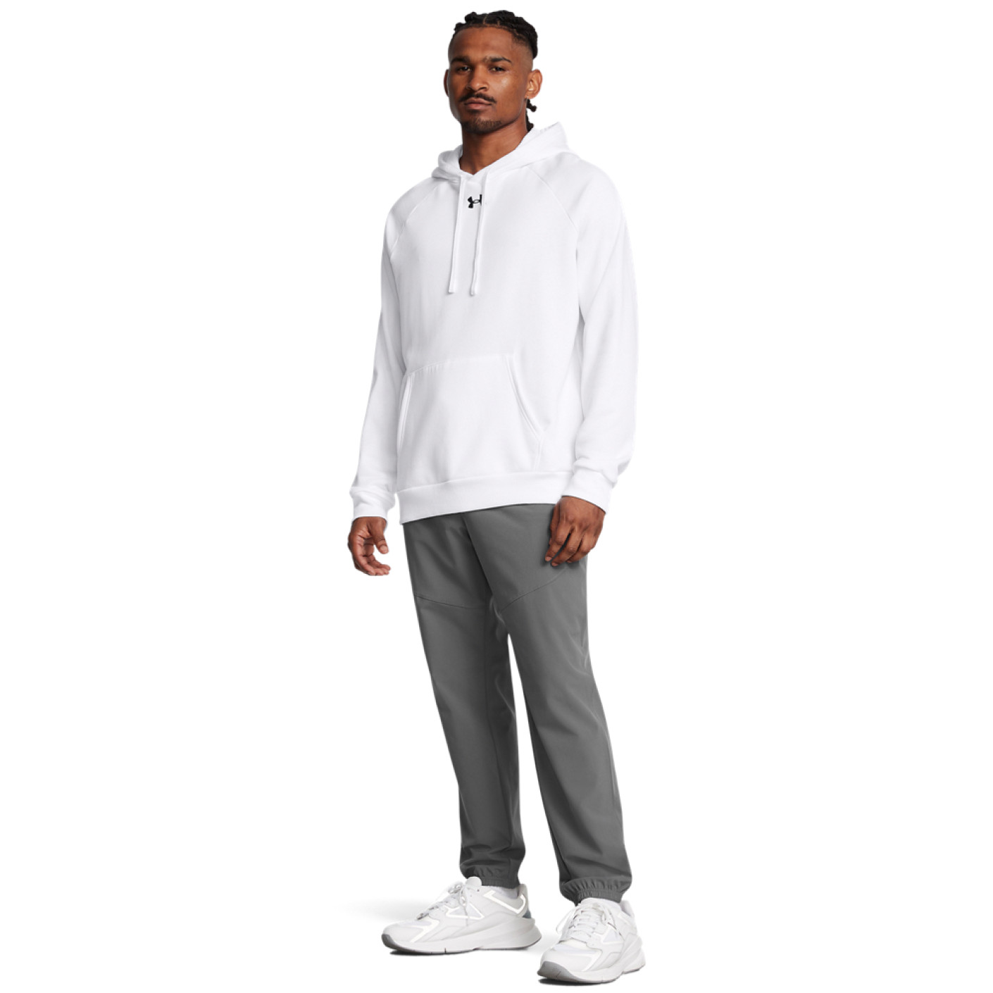 Under Armour Vibe Woven Trainingsbroek Grijs Zwart