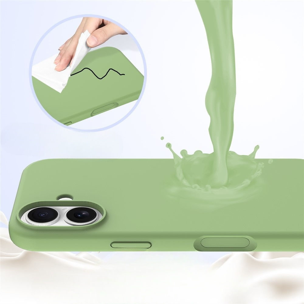 iPhone 17 Silikon Case Hülle - Grün