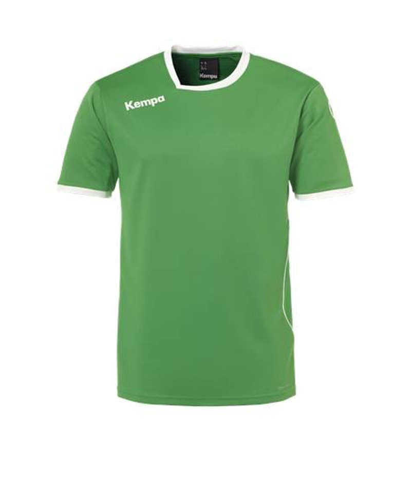 Kempa Curve Trikot T-Shirt Grün Weiss F07
