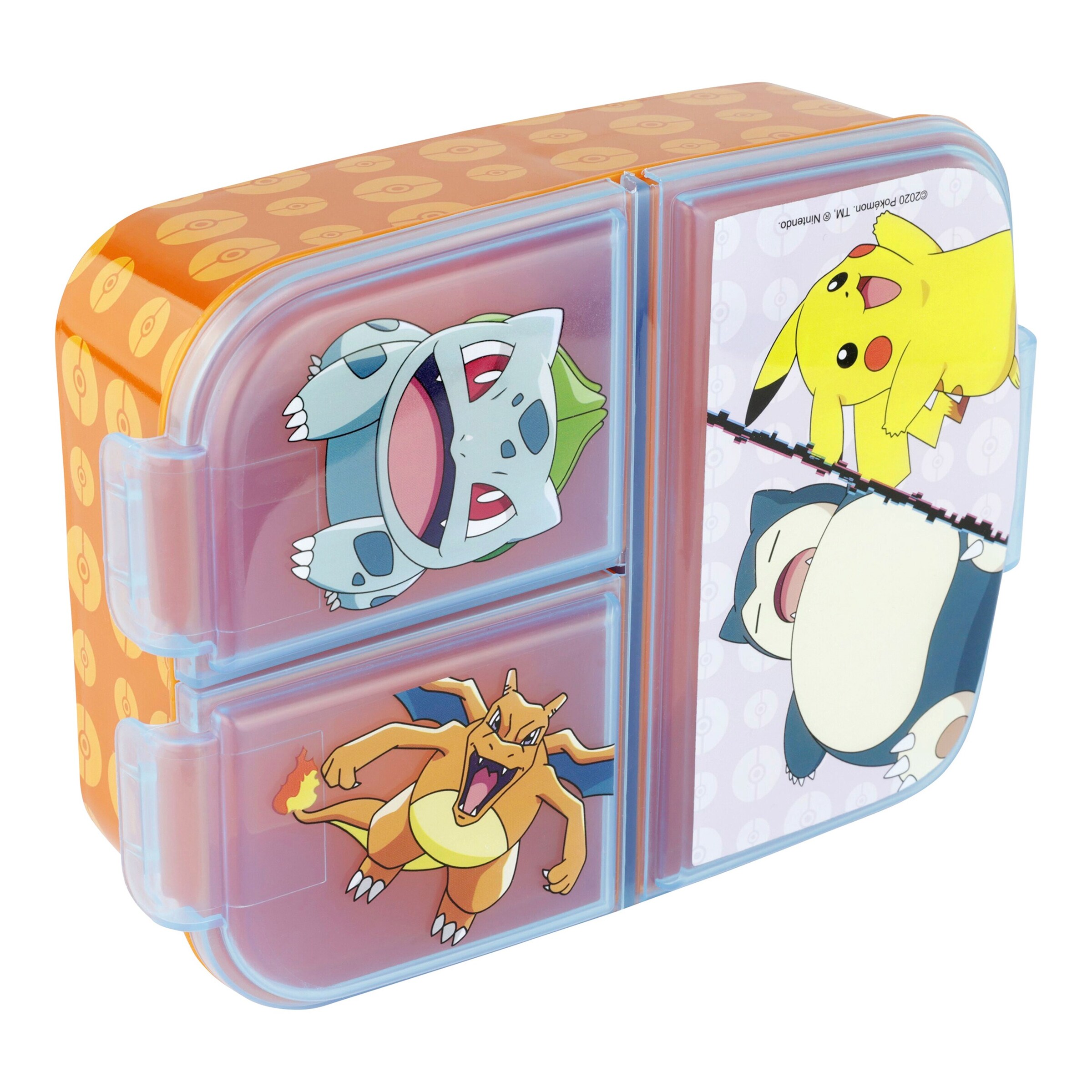 P:OS - Pokémon Brotdose mit 3 Fächern