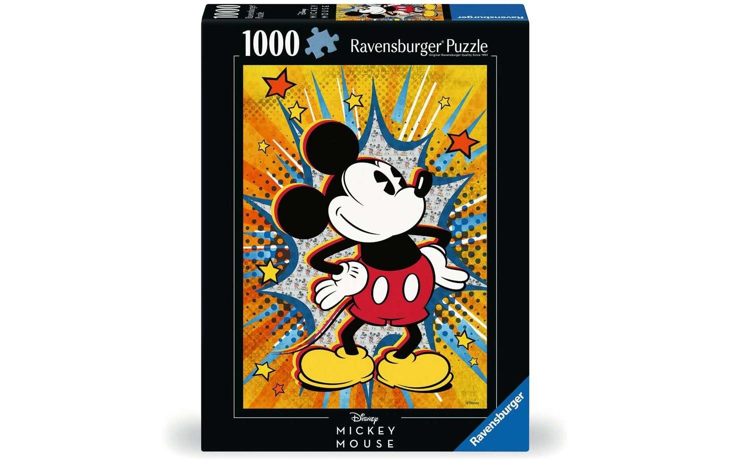 Puzzle Retro MickeyKlassisches Puzzle