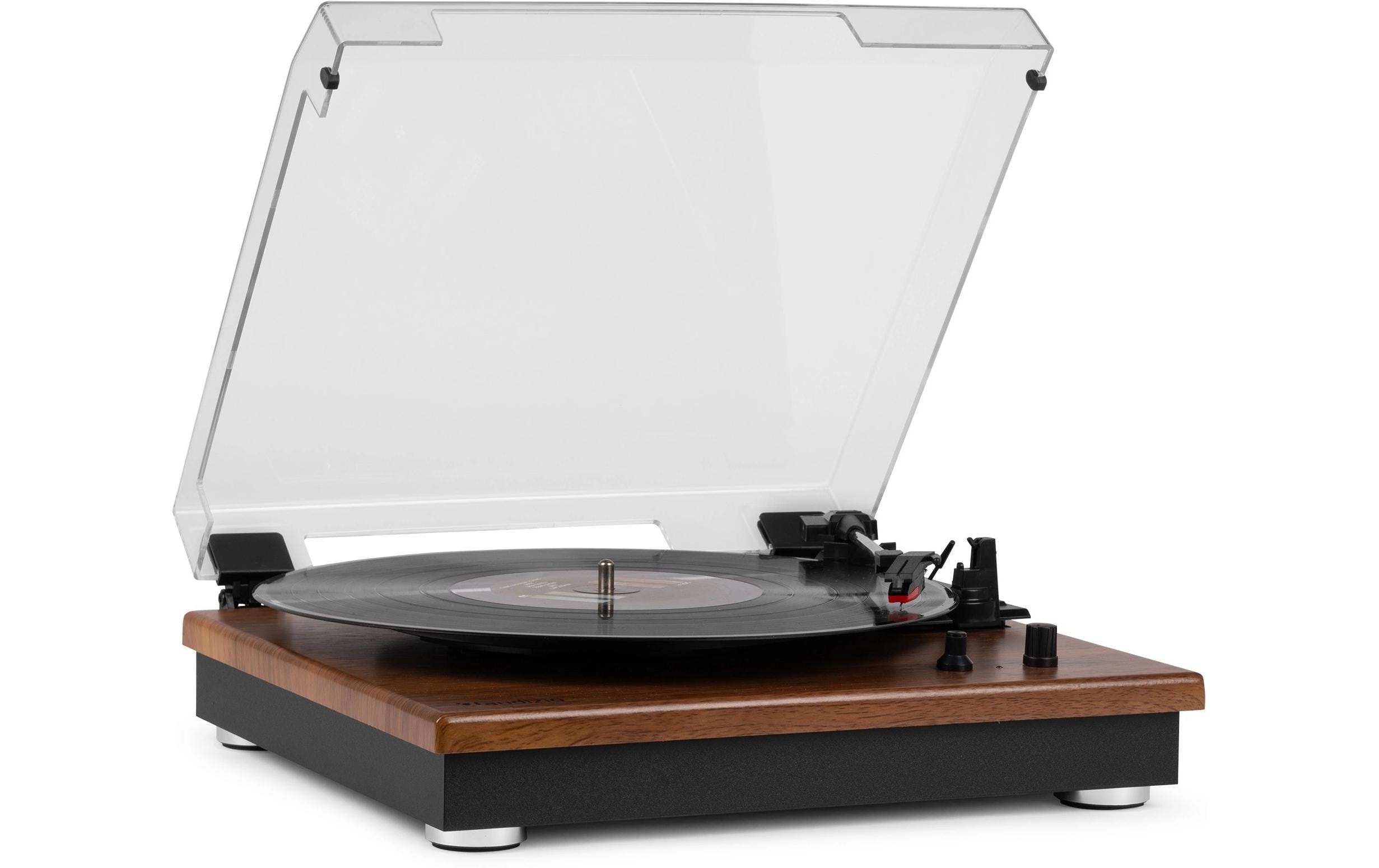 Plattenspieler mit Bluetooth RP112L DunkelbraunPlattenspieler mit Bluetooth-Streaming