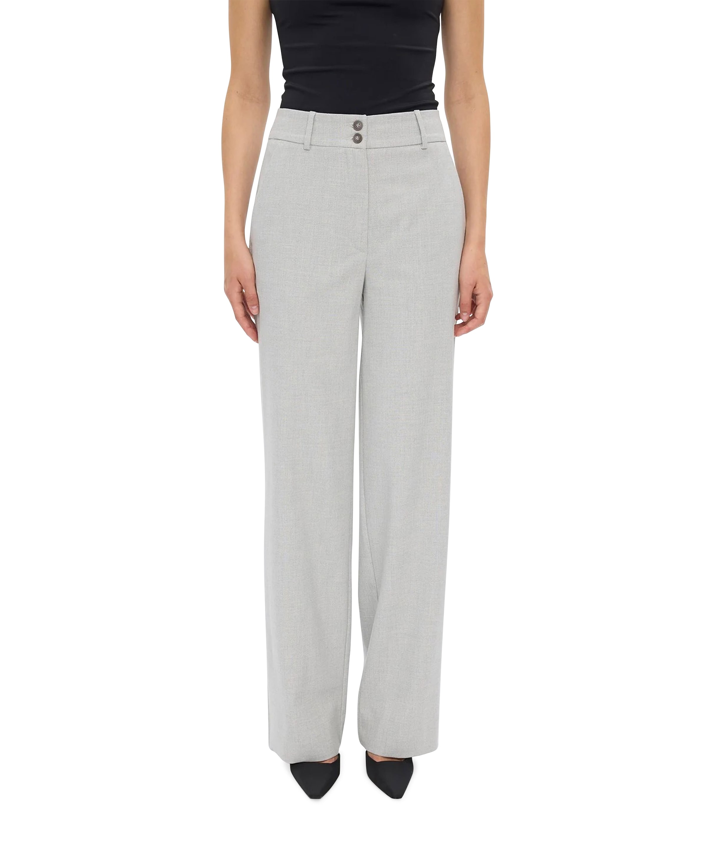 Five Units SOPHIAFV 285 CRYSTAL GREY MELANGE dames pantalon grijs