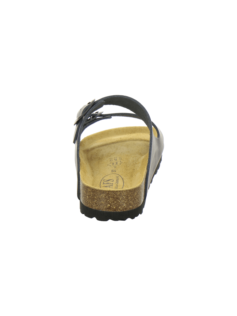 Pantoletten Damen Zweischnaller navy