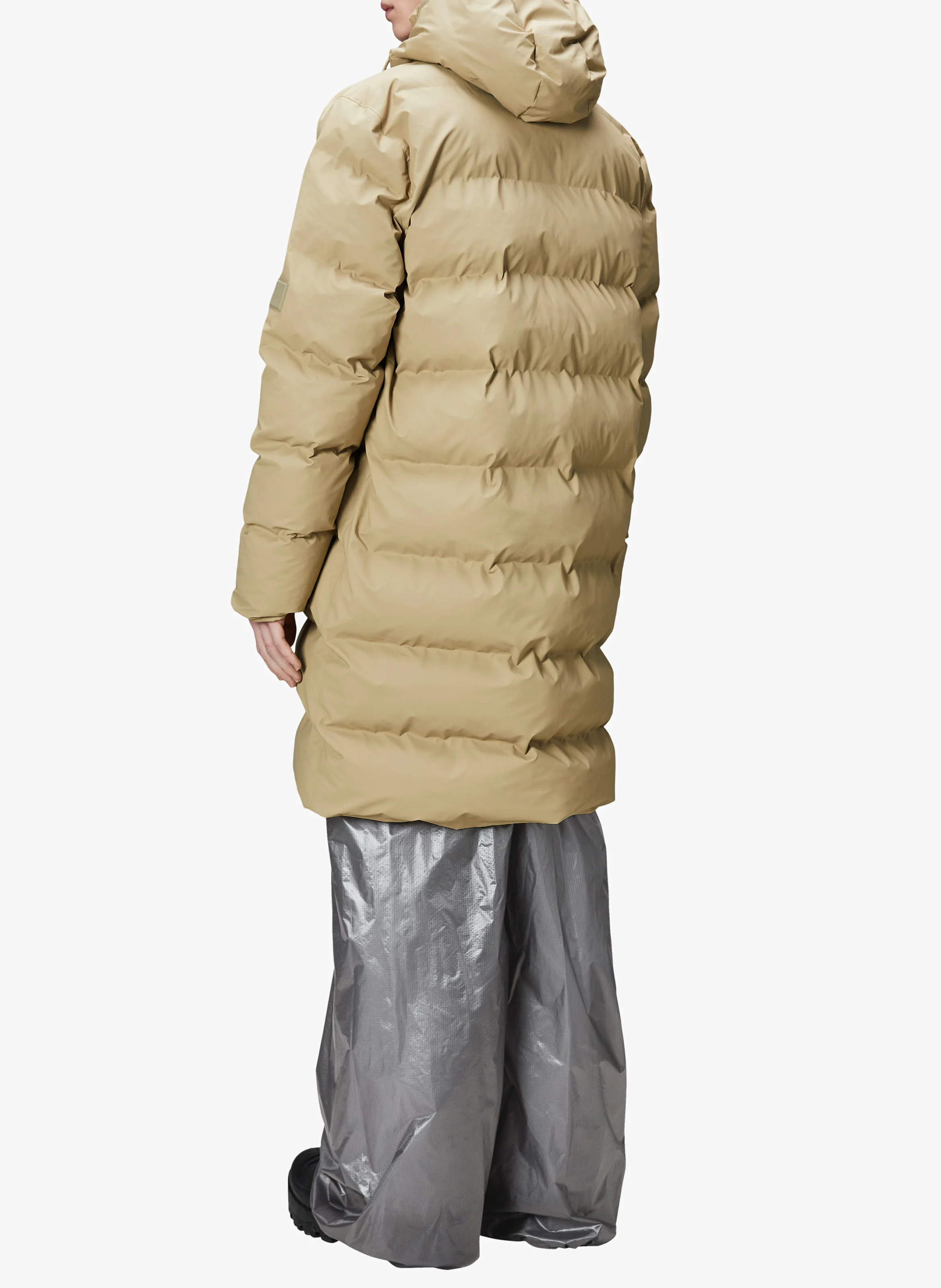 ALTA - Doudoune matelassée à capuche | Beige