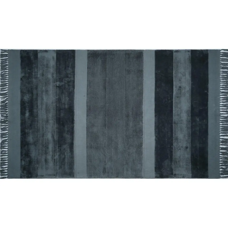Dutch Lifestyle - Viscose - Vloerkleed - 195x300cm - Zwart