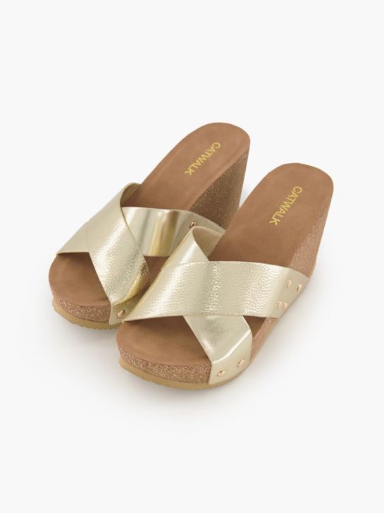 Catwalk Pantolette gold