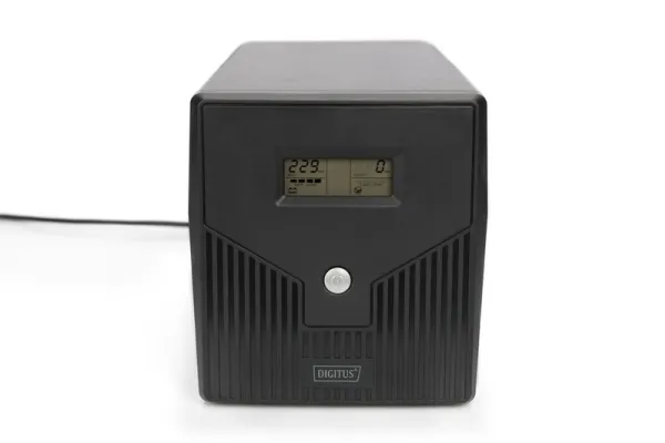 DIGITUS Professional DN-170075 - UPS - AC 230 V - 900 Watt - 1500 VA - 9 At - USB, RS-232 - output-stikforbindelser: 4