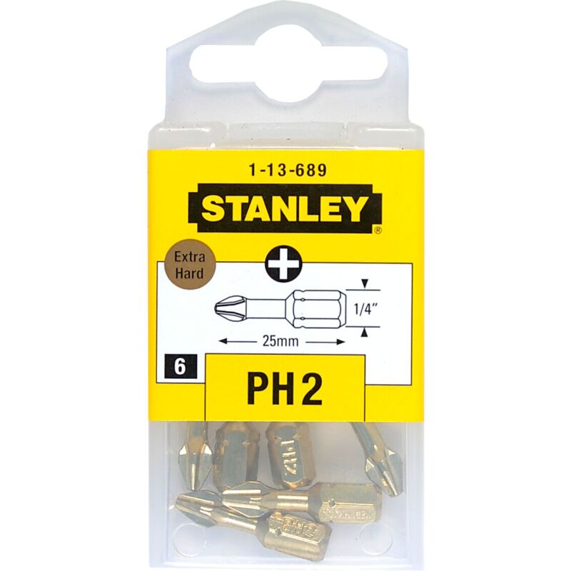 Embouts torsion phillips 25 mm - 1l4po gamme pro
