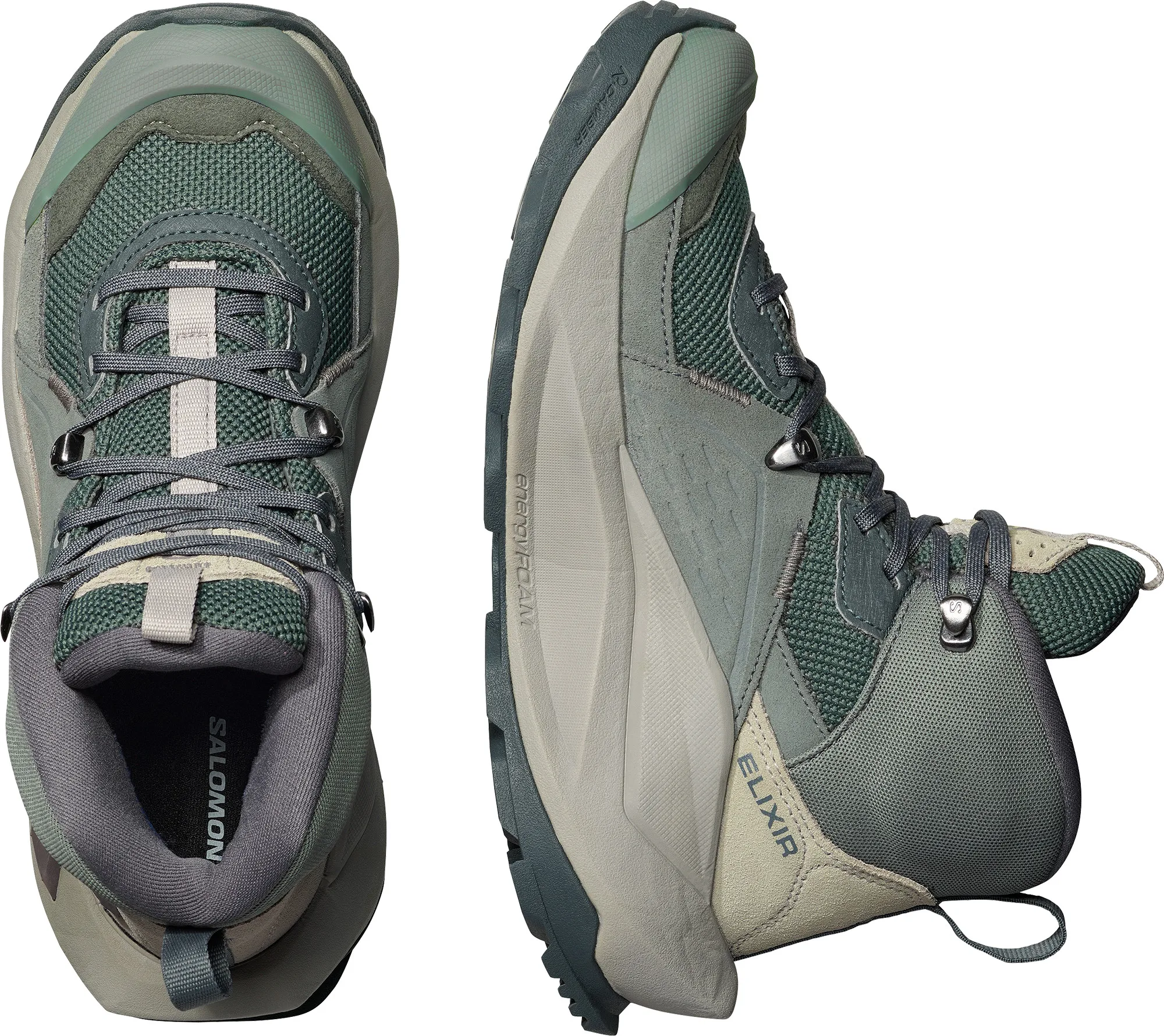 Salomon Women's Elixir Mid GORE-TEX Urban Chic/Flint Gray/Plum Kitten