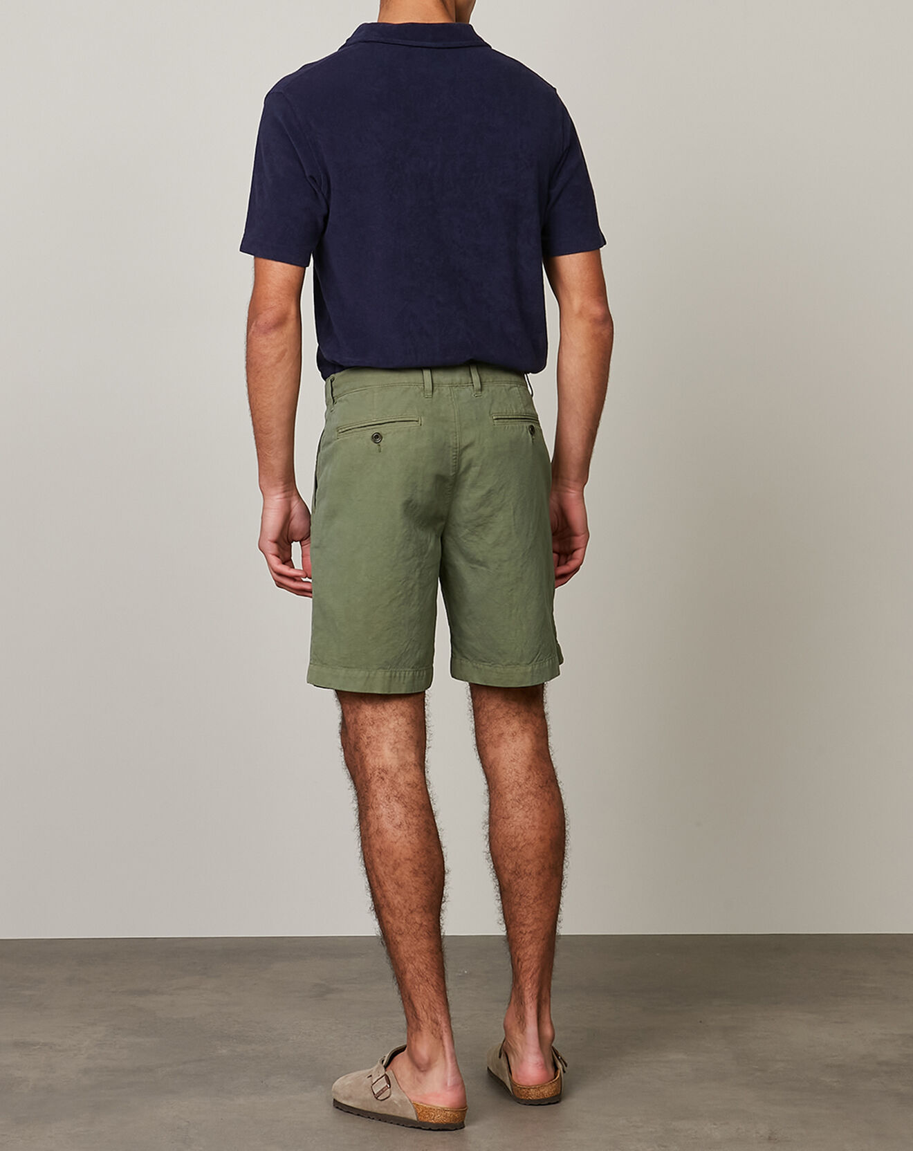 Hartford Short en Coton & Lin Byron camo