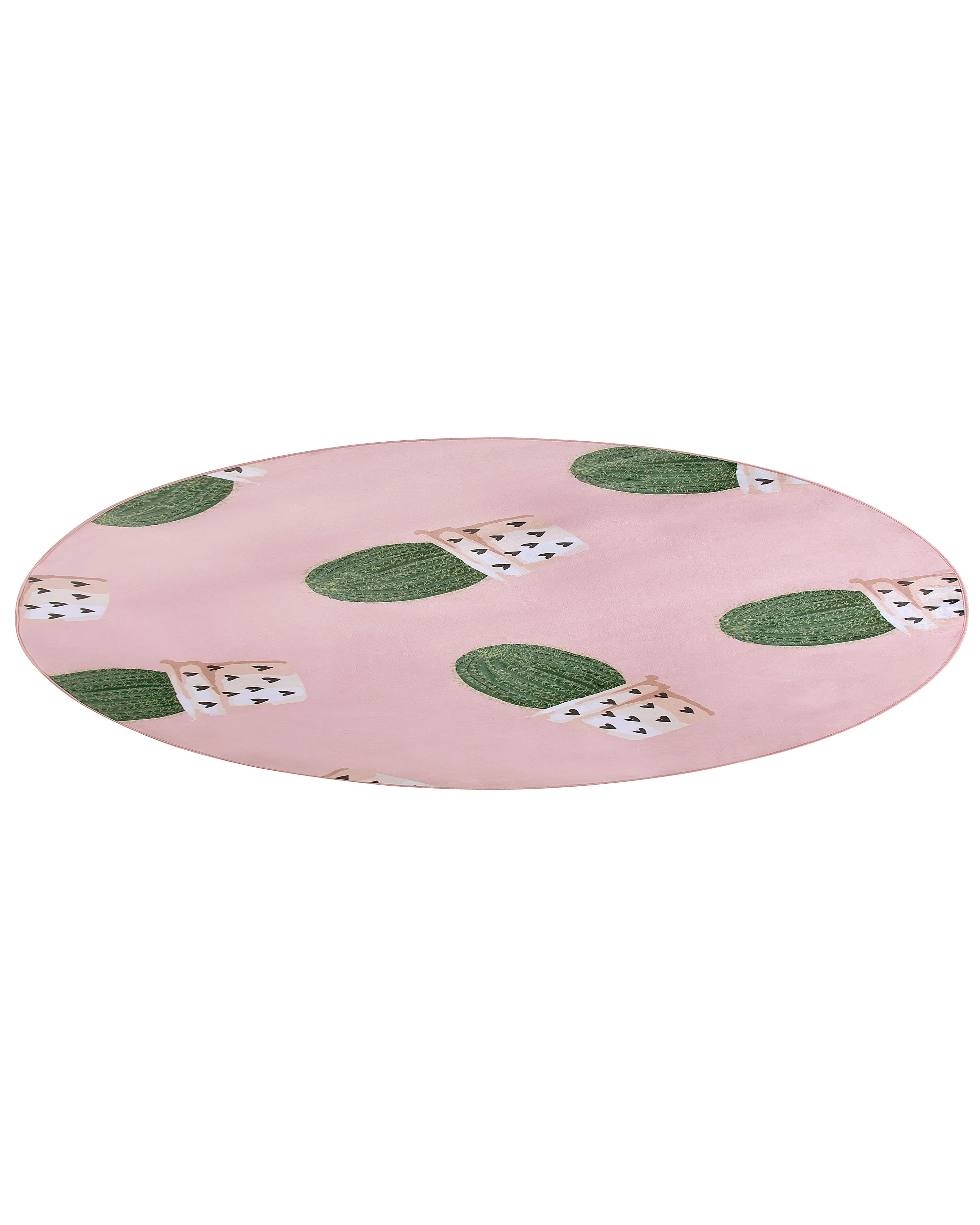 Kindervloerkleed ELDIVAN Roze ø 120 cm