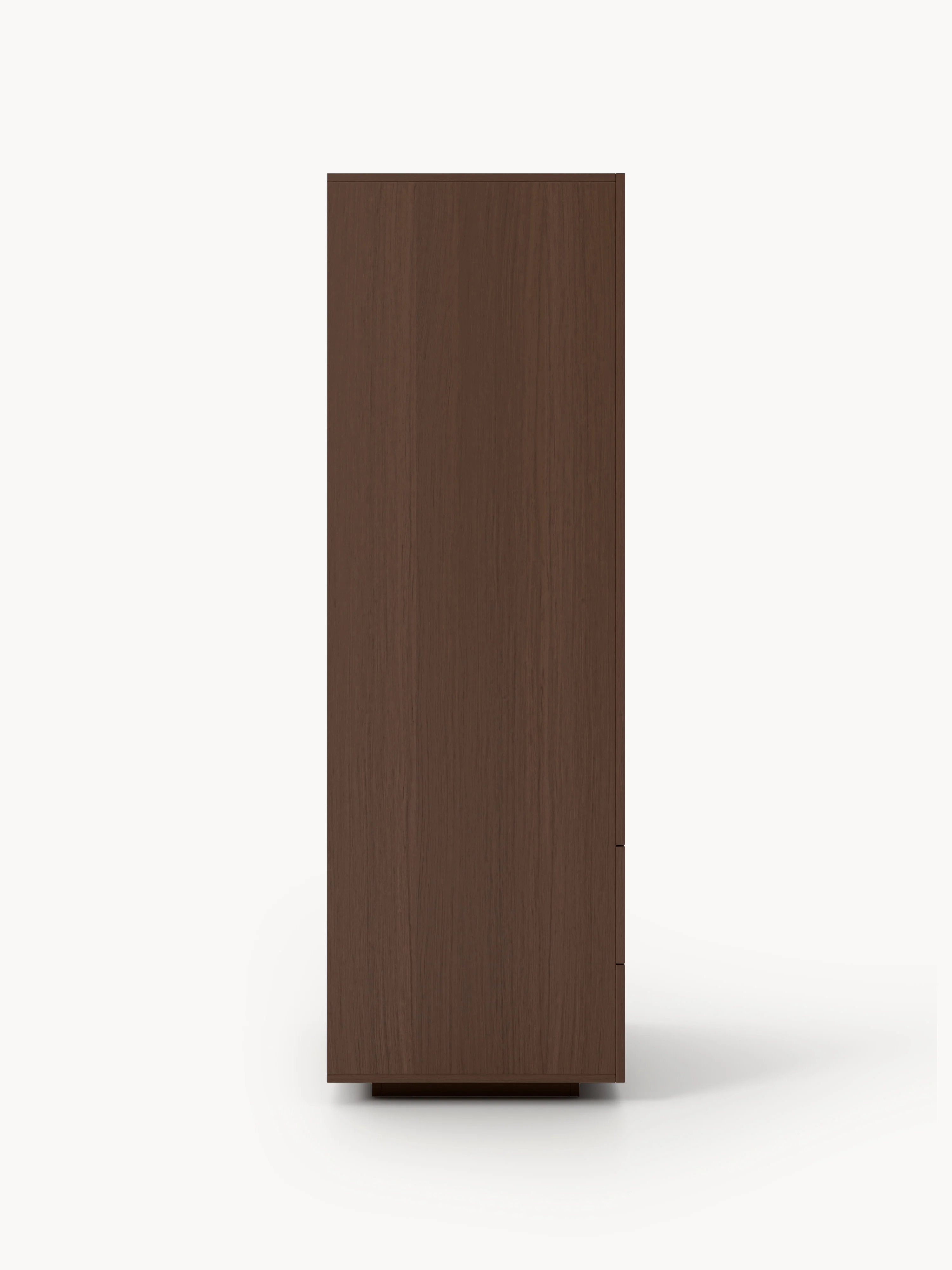 Houten compacte kledingkast Sato