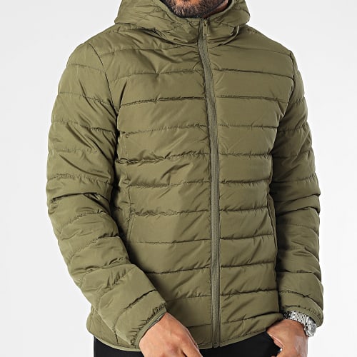 Doudoune Capuche Hood Quilt 22025506 Vert Kaki