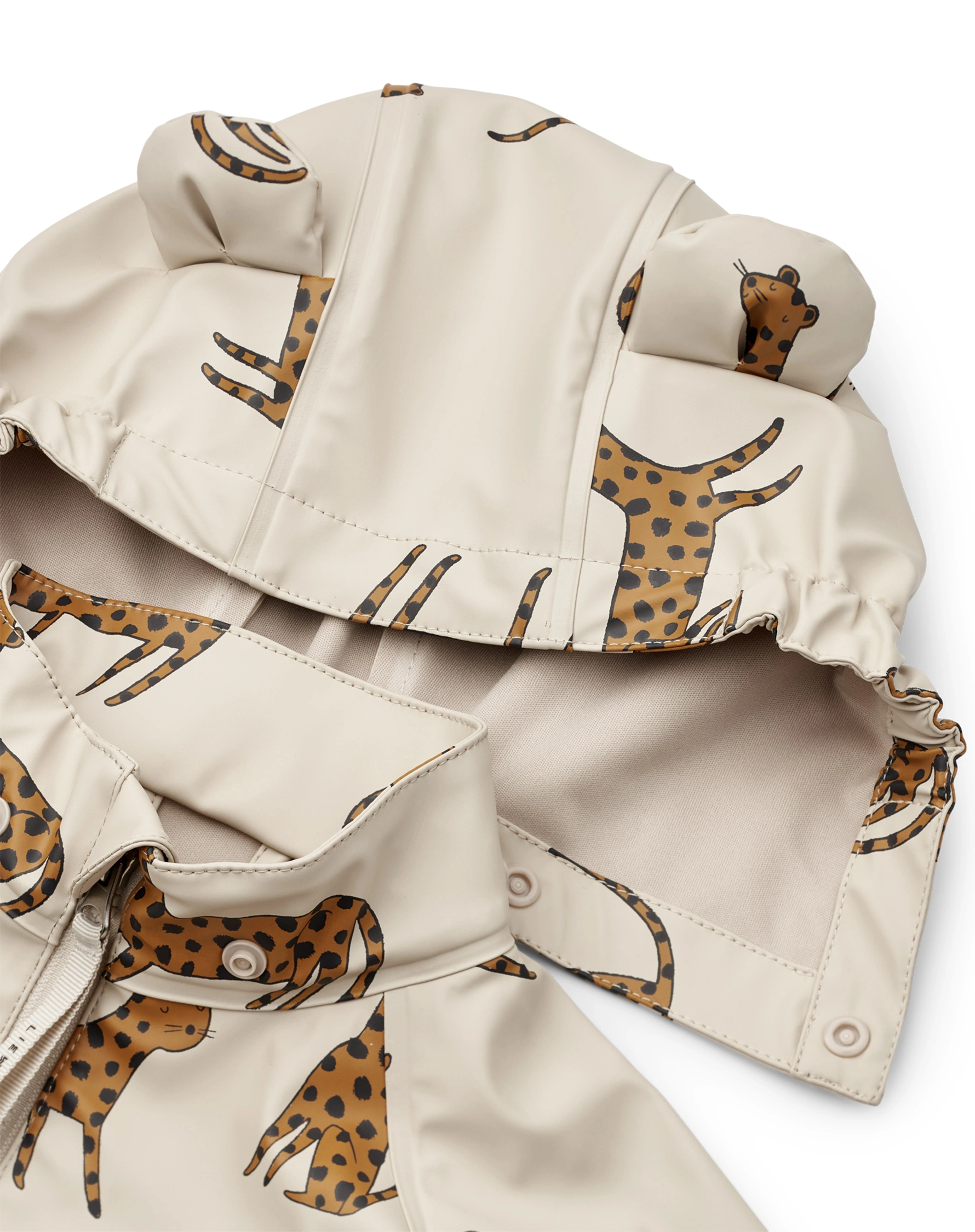 Regenjacke MELODI LEOPARD in sandy