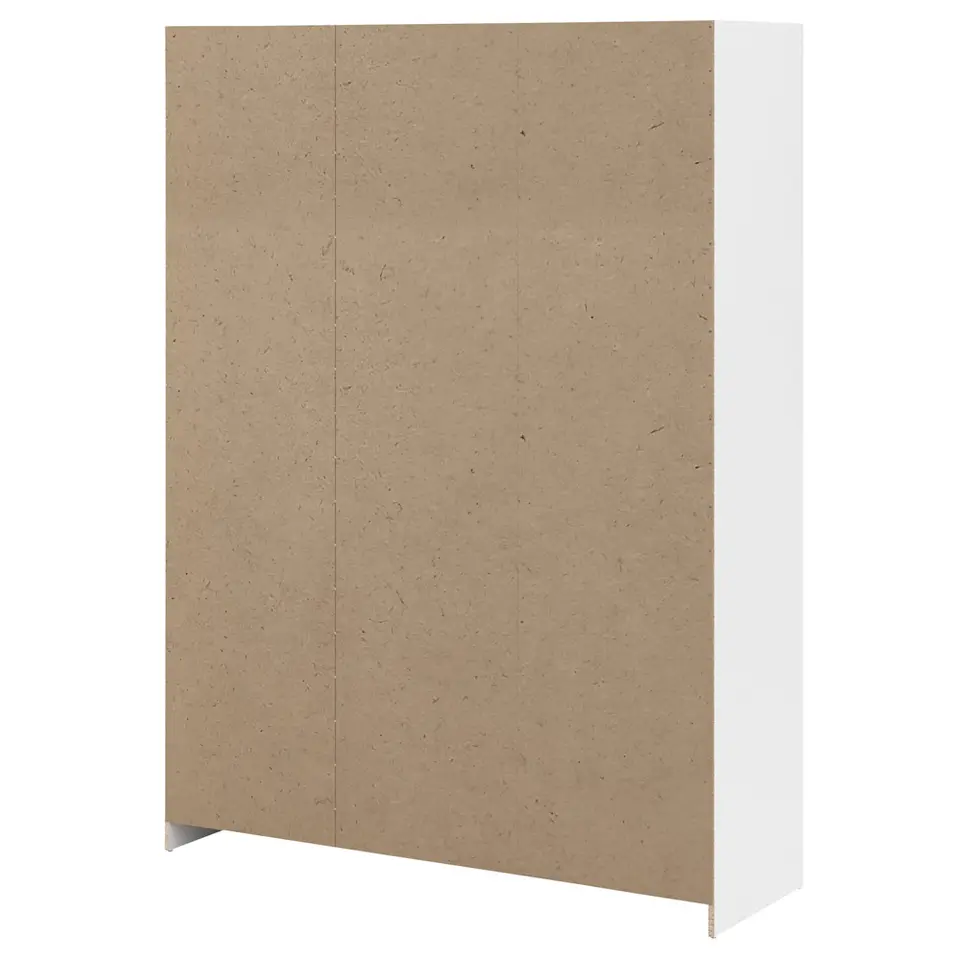 Kledingkast Sprint 3-deurs - wit - 200x147x50 cm