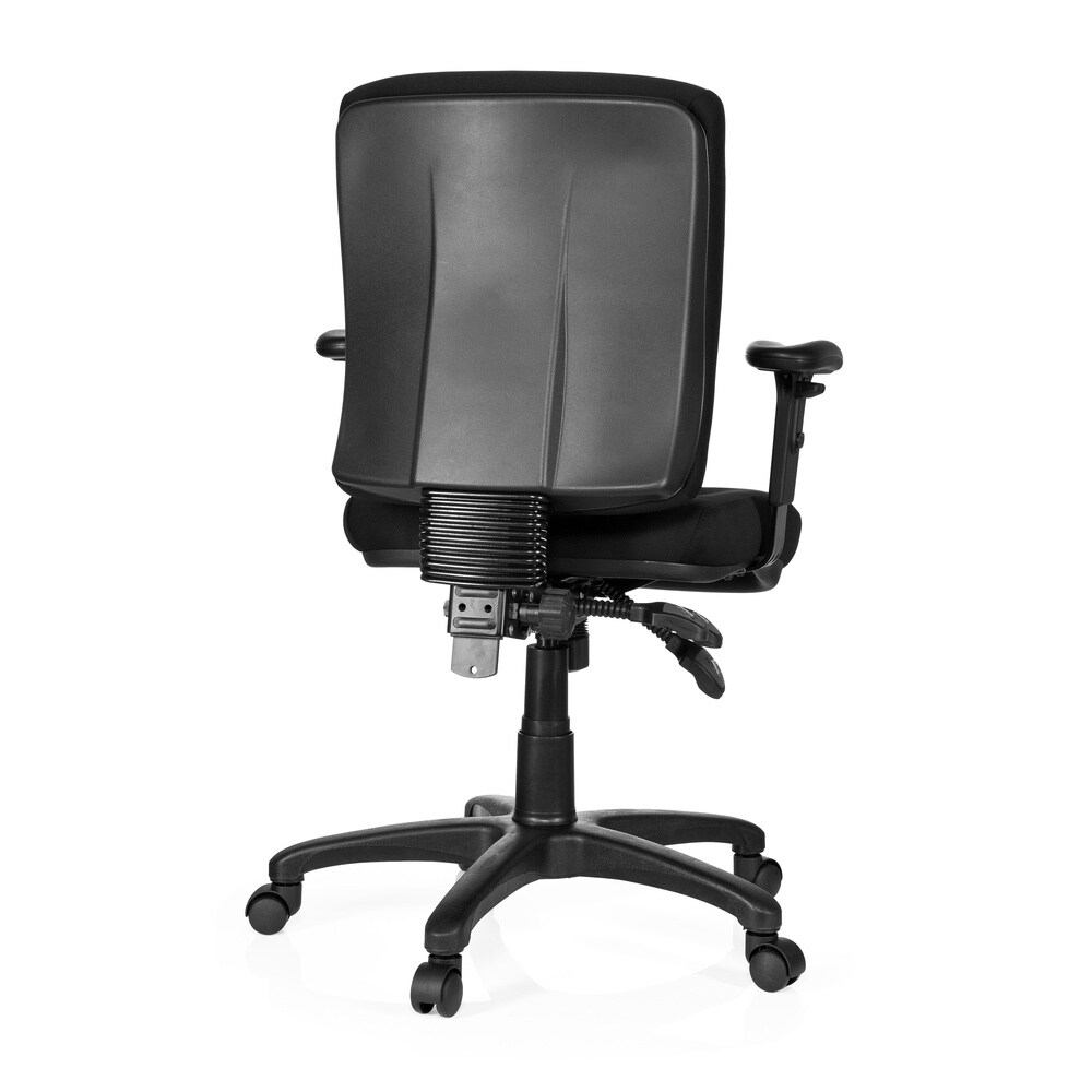 Profi Bürostuhl ZENIT BASE Stoff mit Armlehnen (höhenverstellbar) hjh OFFICE
