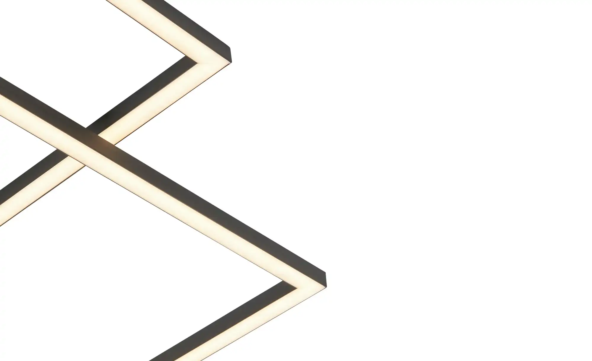 Trio LED-Deckenleuchte anthrazit