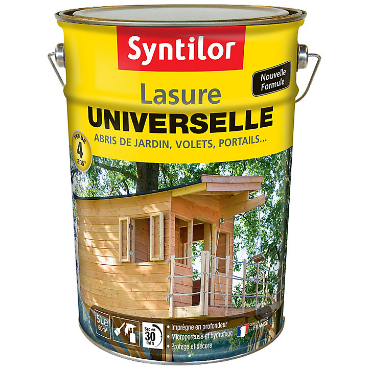 Lasure extérieure Universelle Syntilor chêne rustique 5L