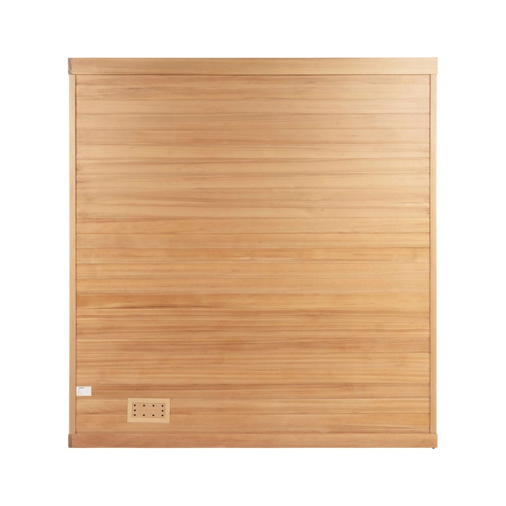 HOME DELUXE Traditionelle Sauna SKYLINE BIG - XL mit Kunststeinwand