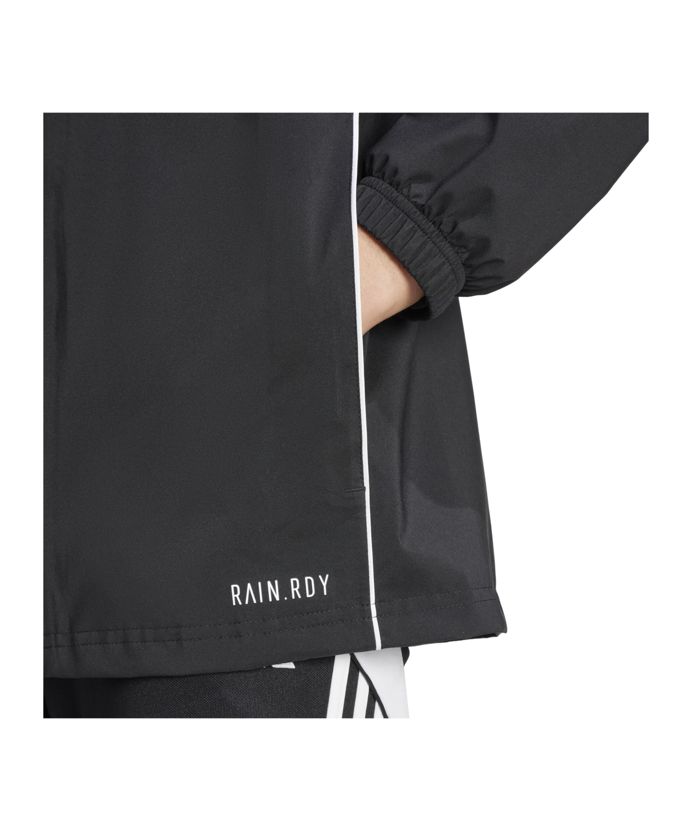 adidas Tiro 24 Regenjacke Damen Schwarz Weiss
