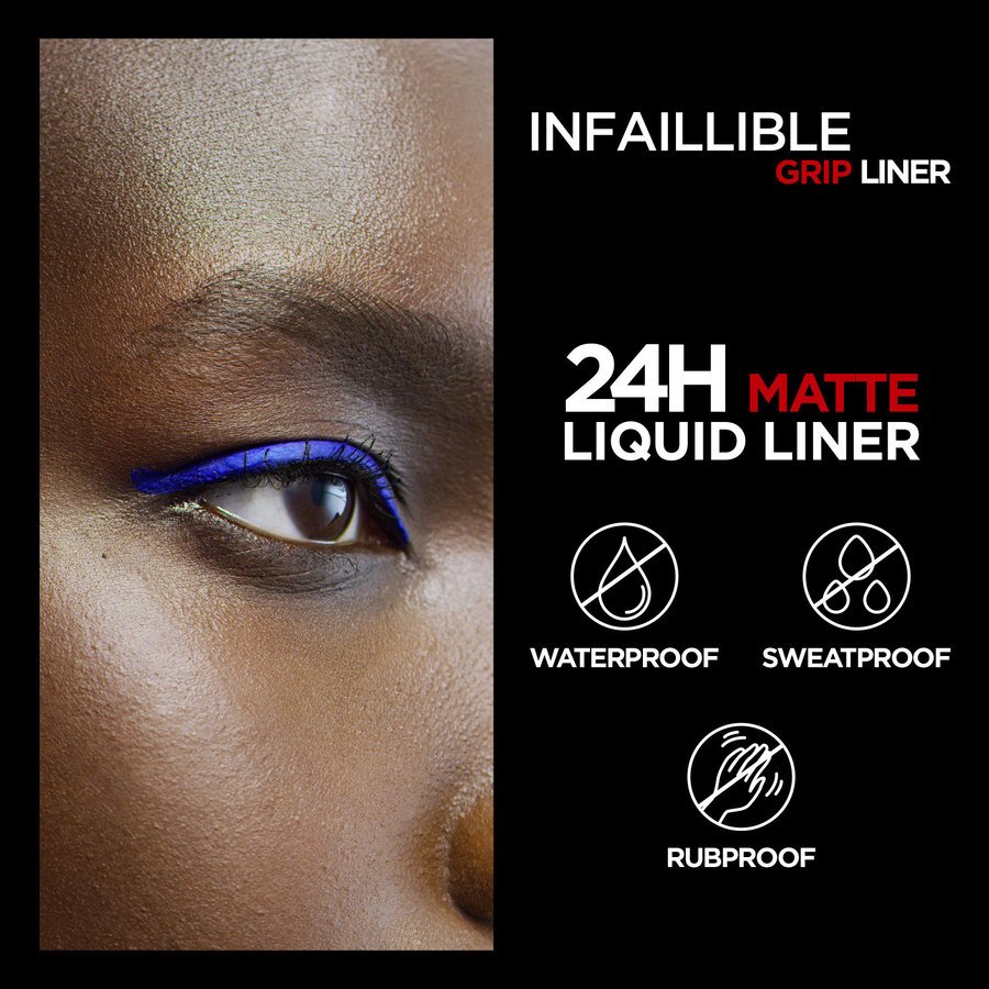 L'Oréal Paris Infaillible Grip 24H Matte Liquid Liner 01 Matte Black 3ml