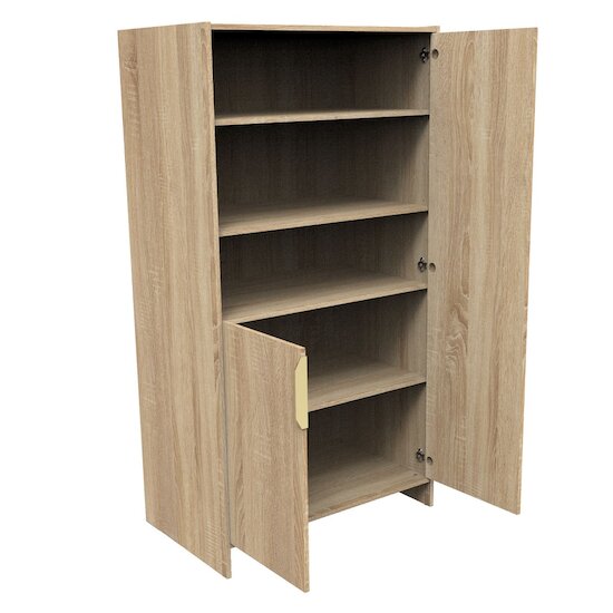 Azur Armoire   Chêne doré        de               Sauthon Baby's Sweet Home