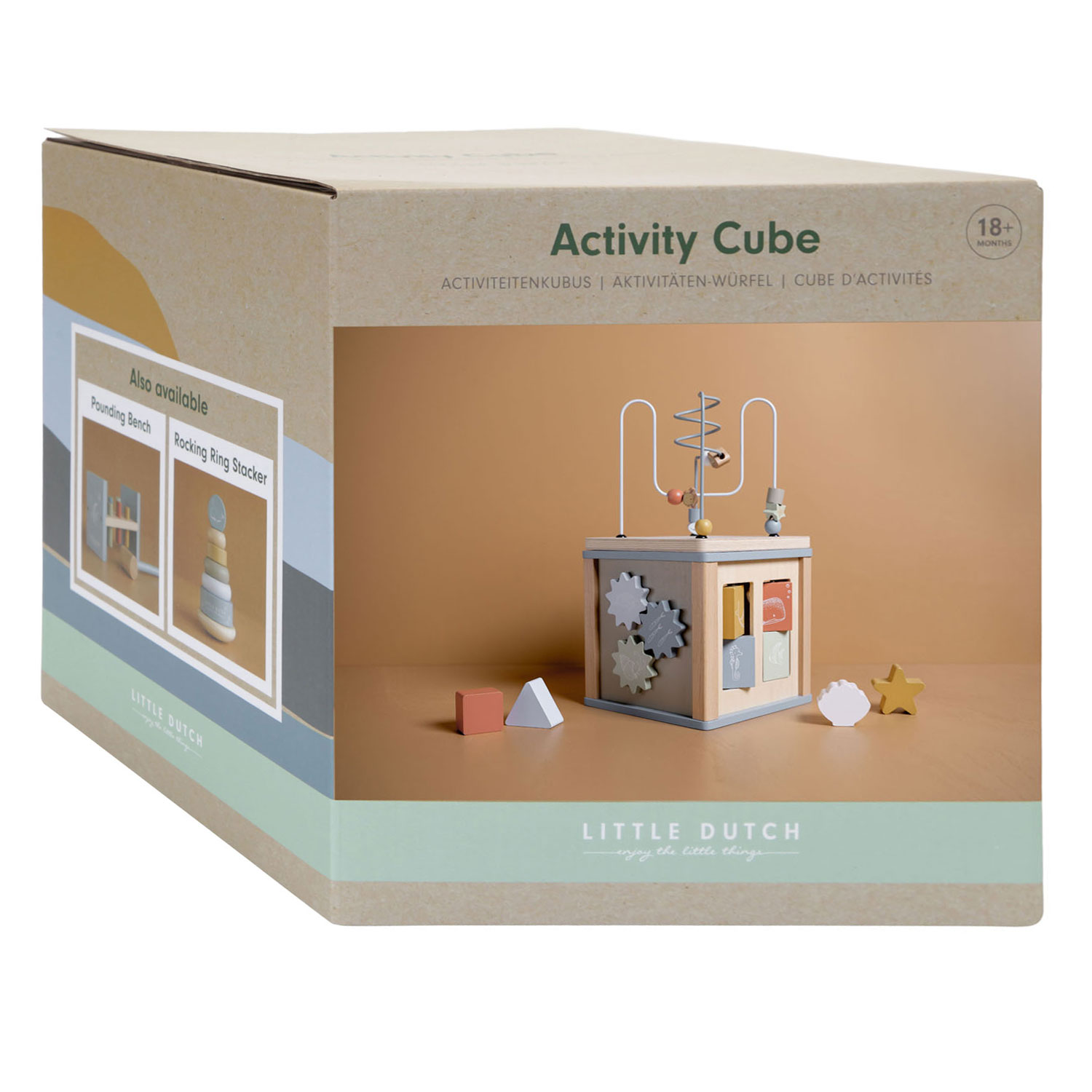 Little Dutch Houten Activiteitenkubus Ocean FSC