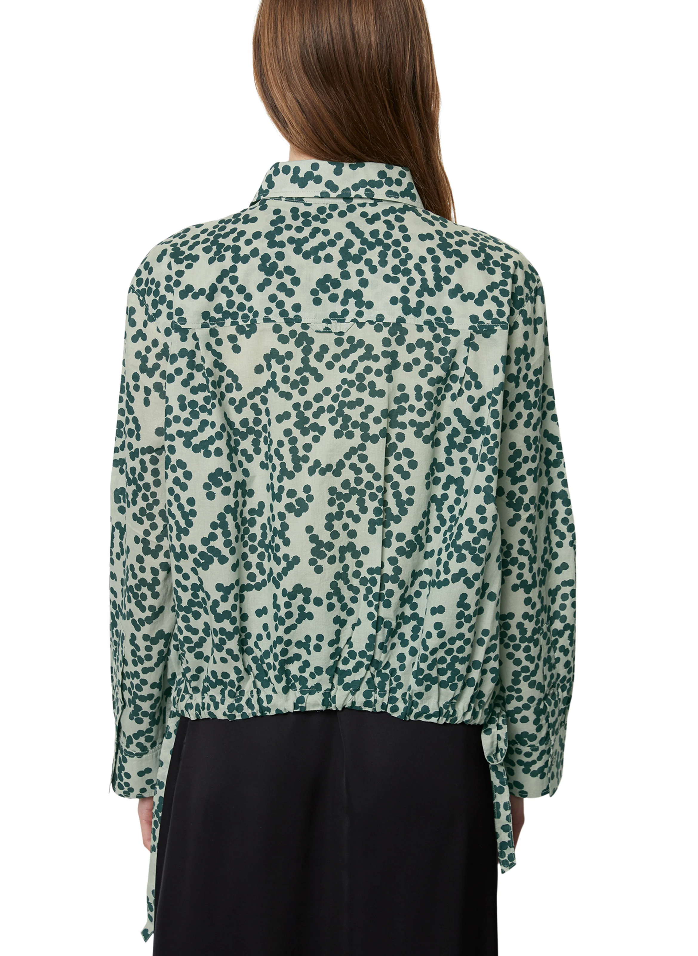 Chemise imprimée en coton bio | Multicolore