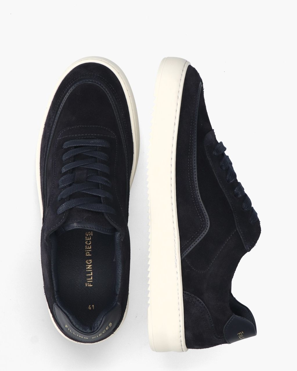 Filling Pieces Mondo Stack Donkerblauw Herensneakers