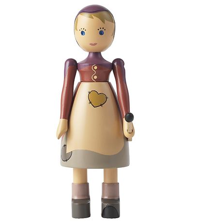 Kay Bojesen Tr?figur - 14,5 cm - Den Lille Pige med Svovlstikker