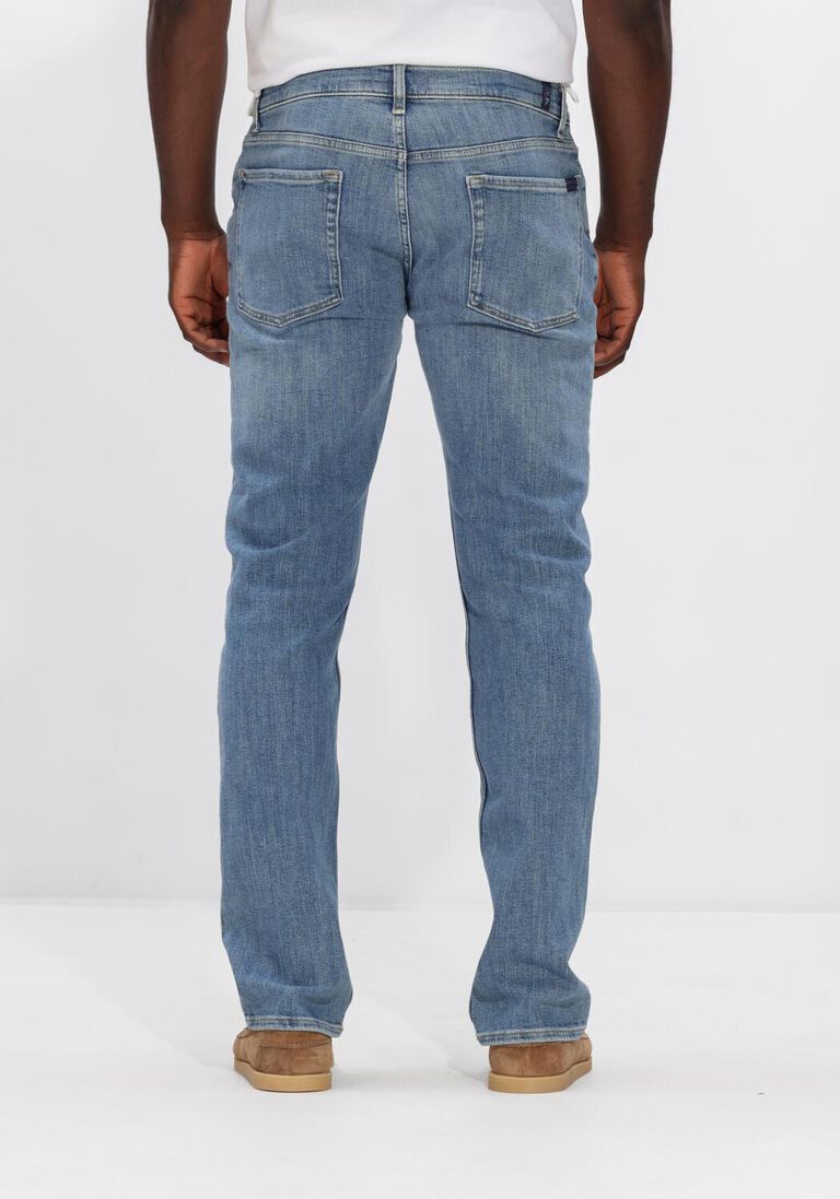 blauwe 7 for all mankind straight leg jeans straight