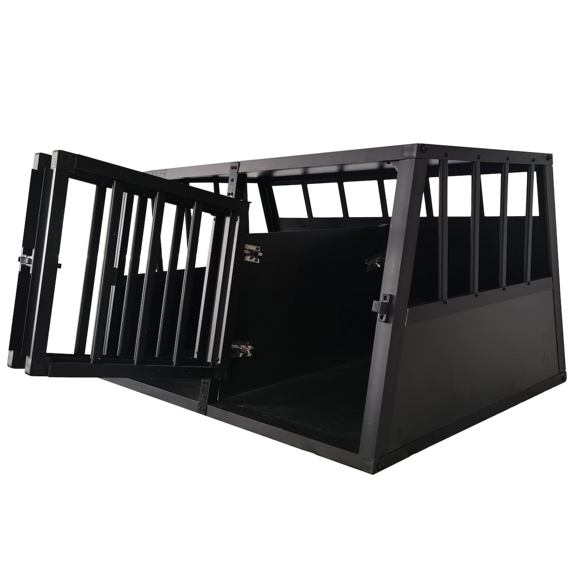 Trekker Hundebur L 89x69x50cm, Svart