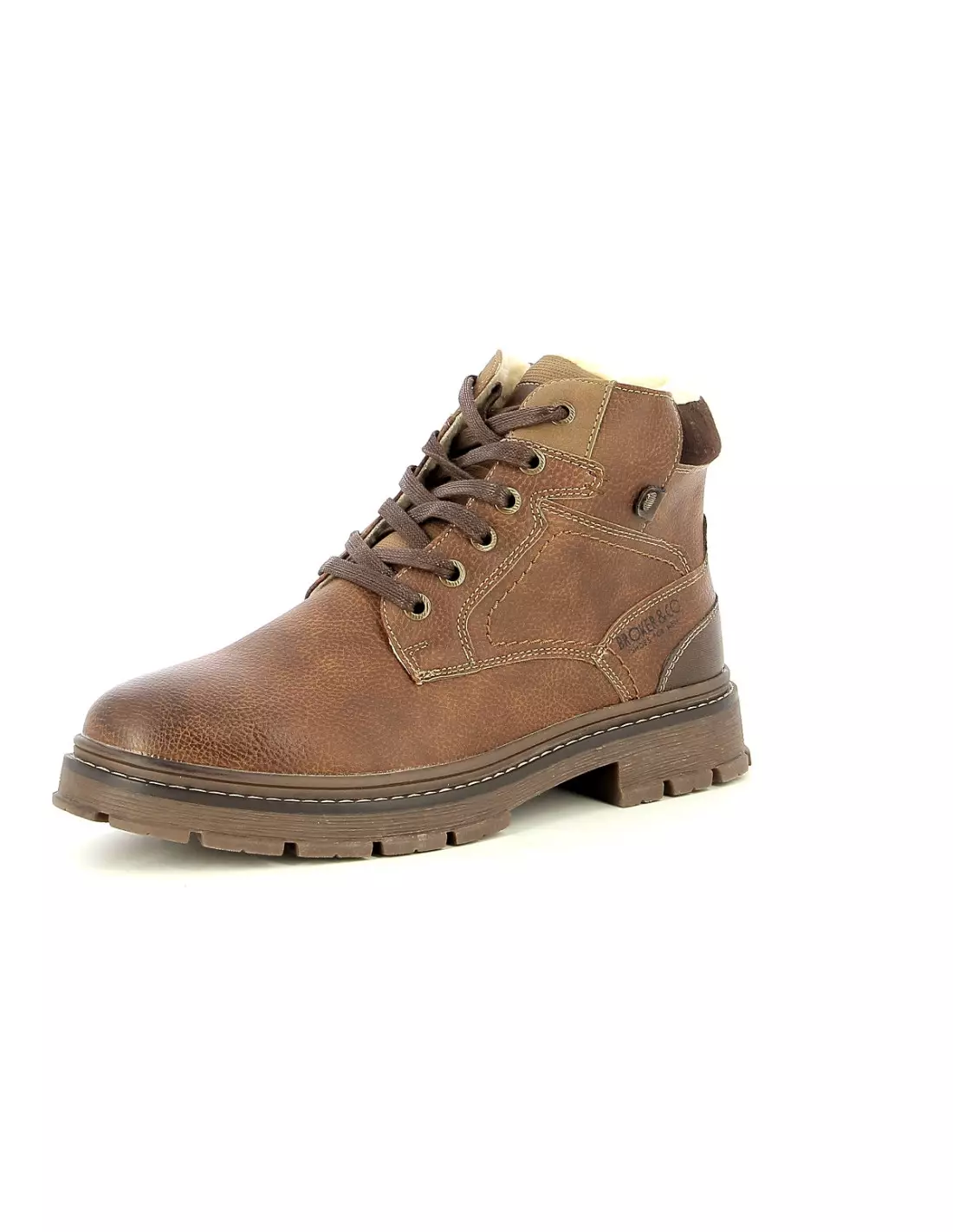 BROKER & CO 61986W224 - Bottines & boots Brown