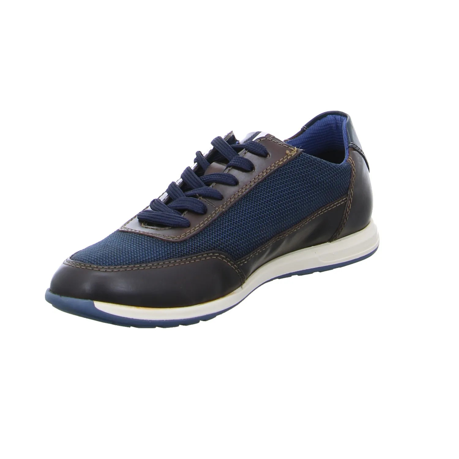 BUGATTI SHOES Halbschuhe Sneaker Braun Leder