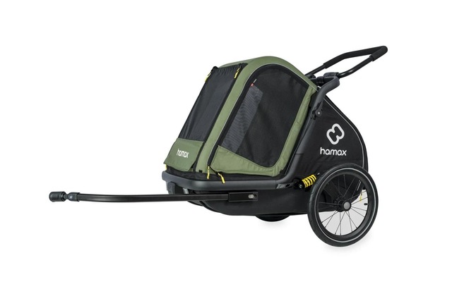 Hamax Fahrradhundeanhänger »Dog Trailer Pluto M für Hunde bis 35 kg«
