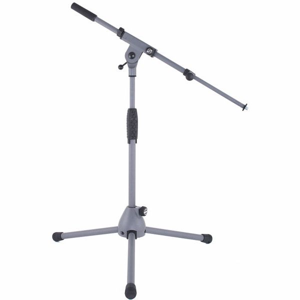 K&M 25900 Halbhohes Mikrofonstativ grau