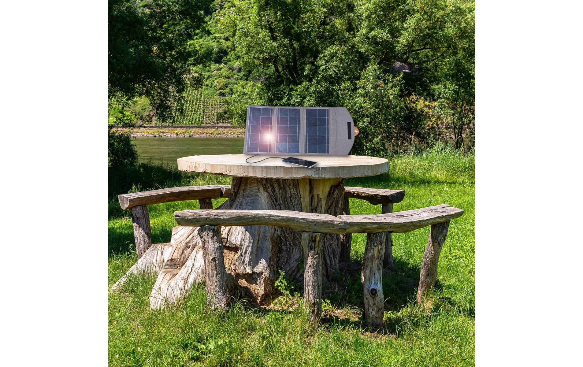 Solarpanel VoltSolar Style 540268 20 WZusammenklappbares, robustes und mobiles Solarmodul