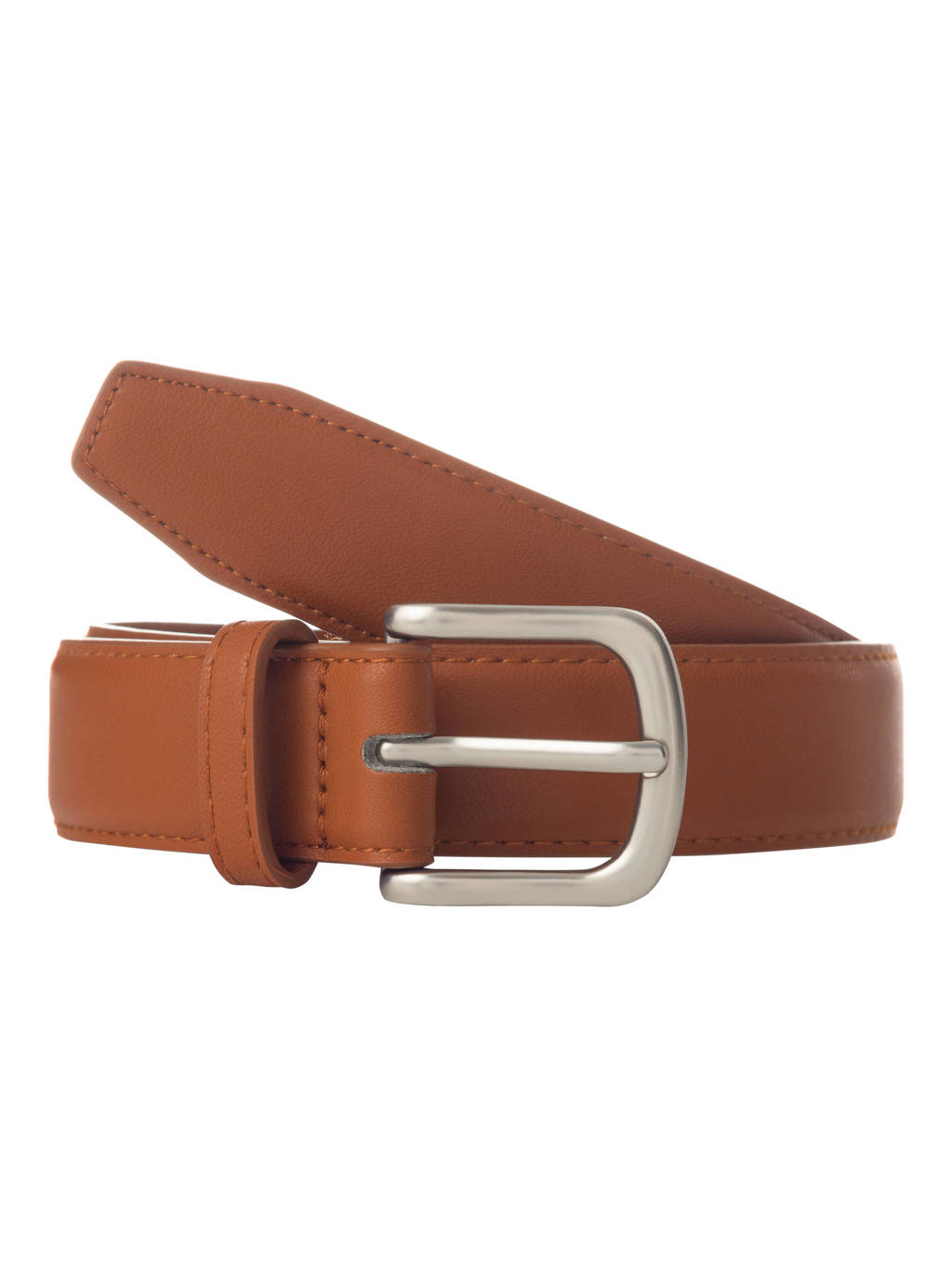 NAME IT imitatieleren riem NKMACC-FARLO karamel