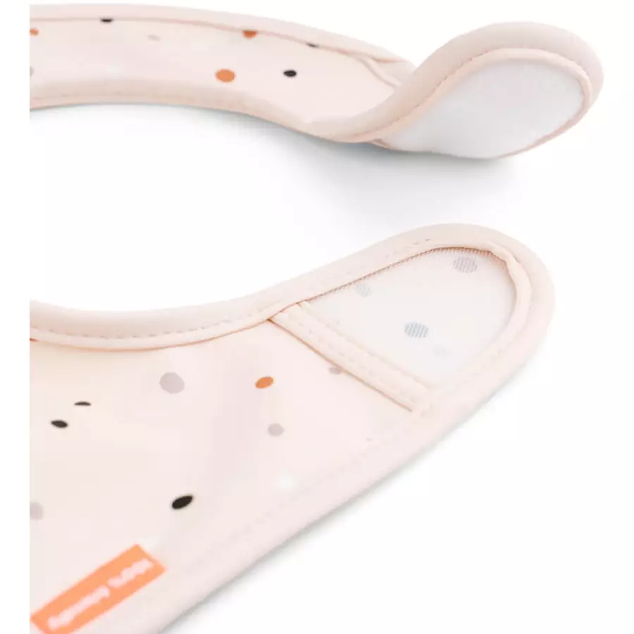 Done by Deer™ Lätzchen mit Klettverschluss 2er Pack Ozzo Rosa
