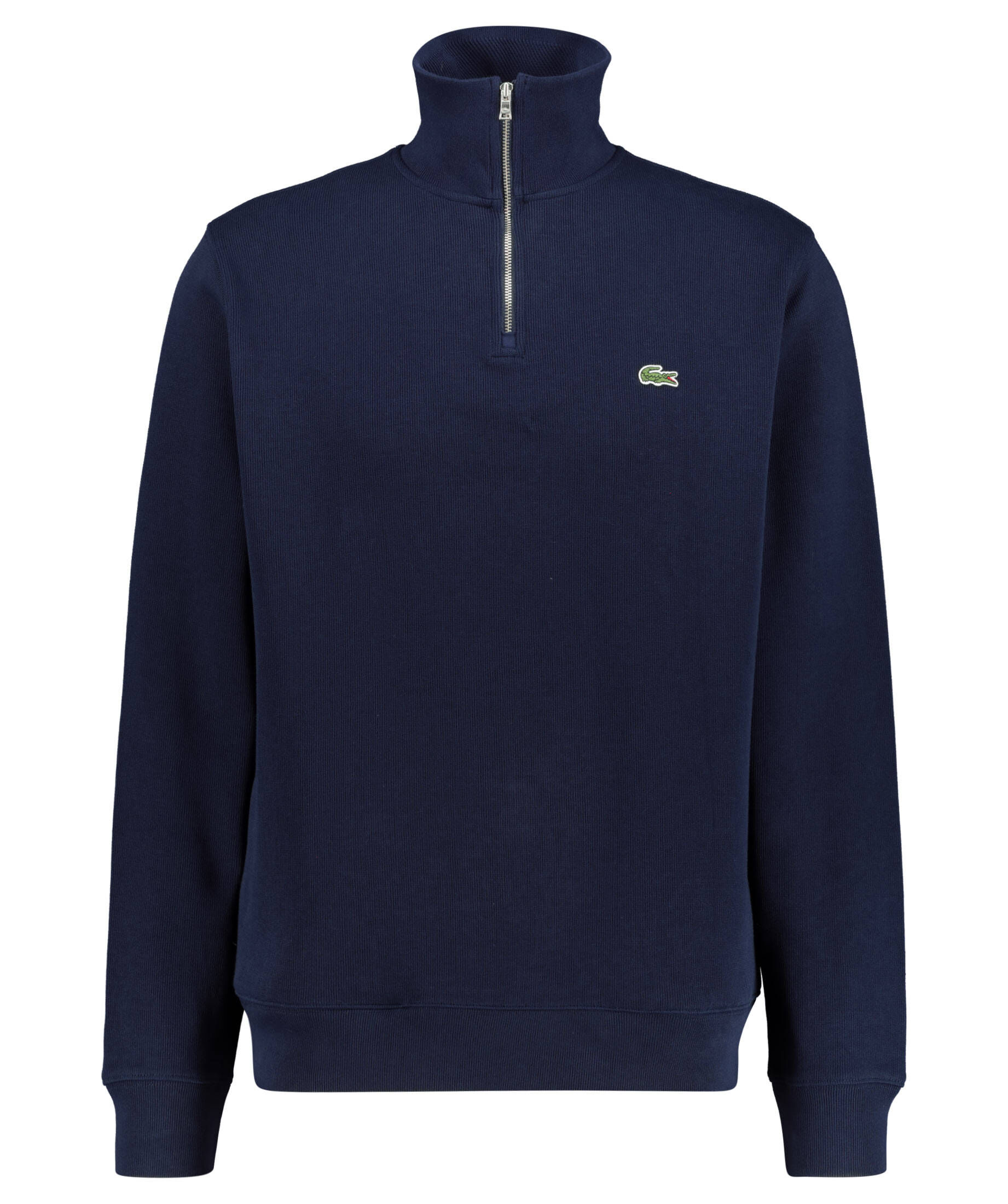 Lacoste| Herren Sweatshirt mit Troyerkragen