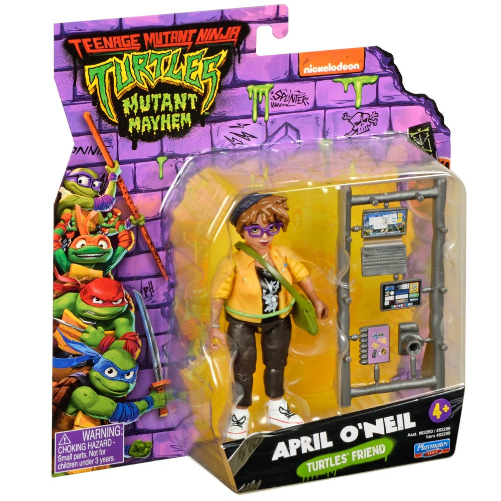 Teenage Mutant Ninja Turtles Mutant Mayhem Film-Basisfigur April O'Neill