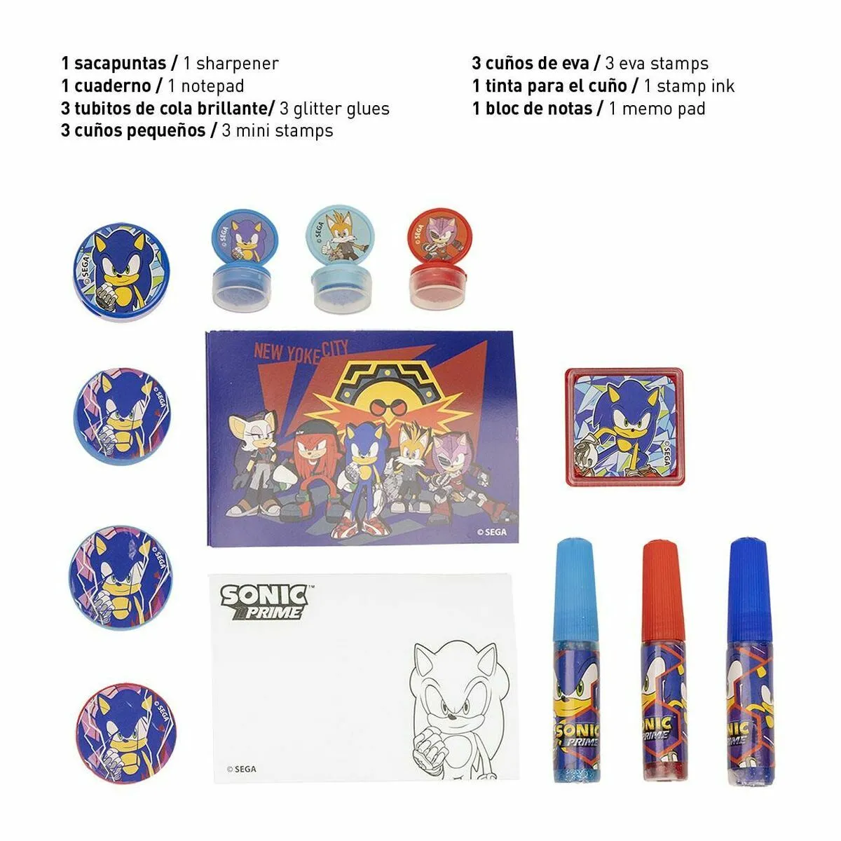 SONIC 24 Pièces