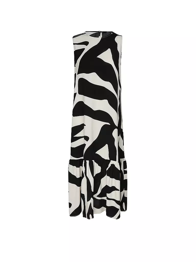 SOMEDAY Midikleid QUOLLY ANIMAL schwarz