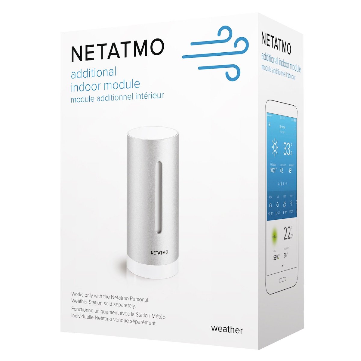 Netatmo Smart ekstra innendørsmodul