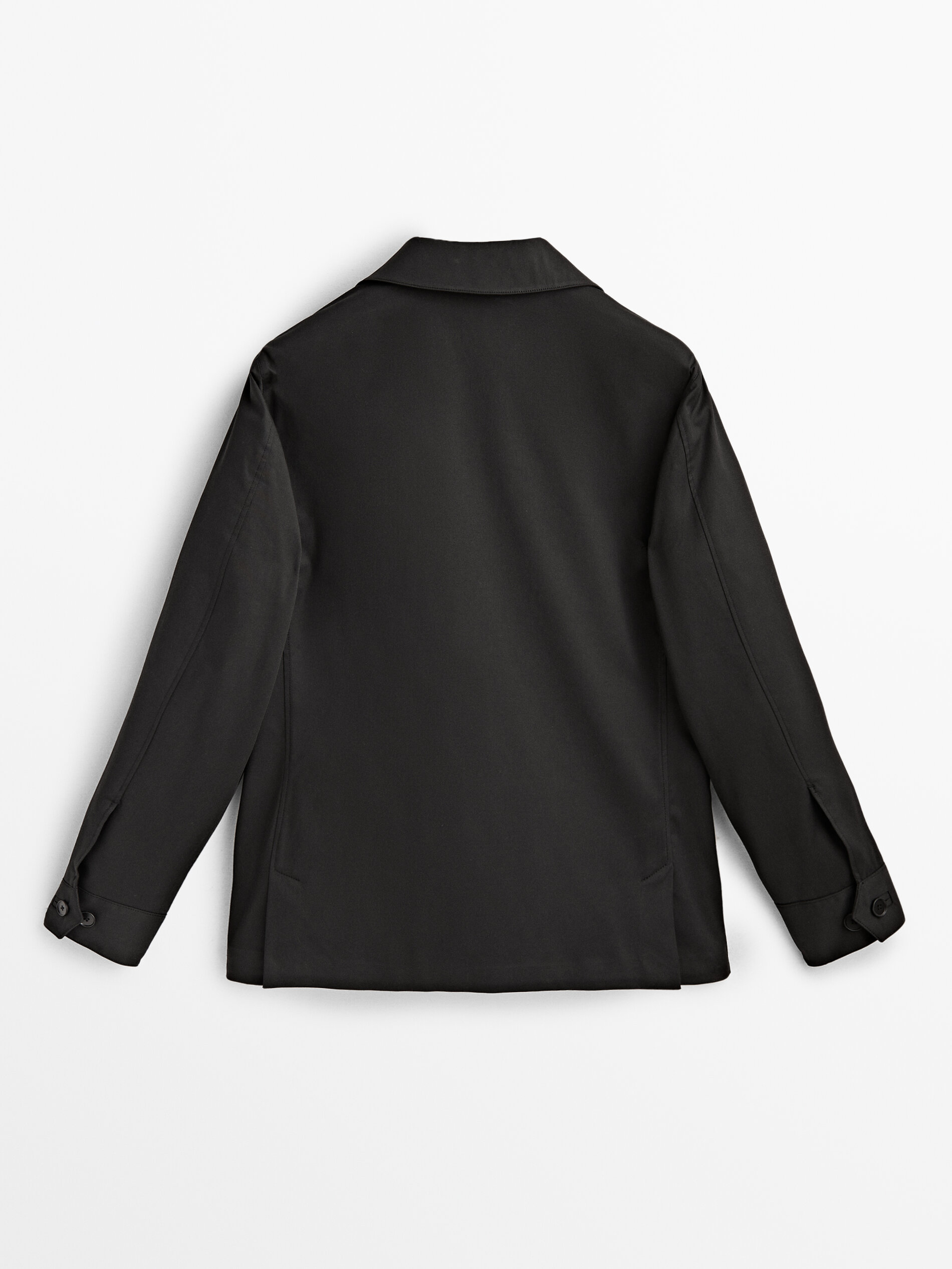 Sobrecamisa mezcla algodón -Studio - PRETO