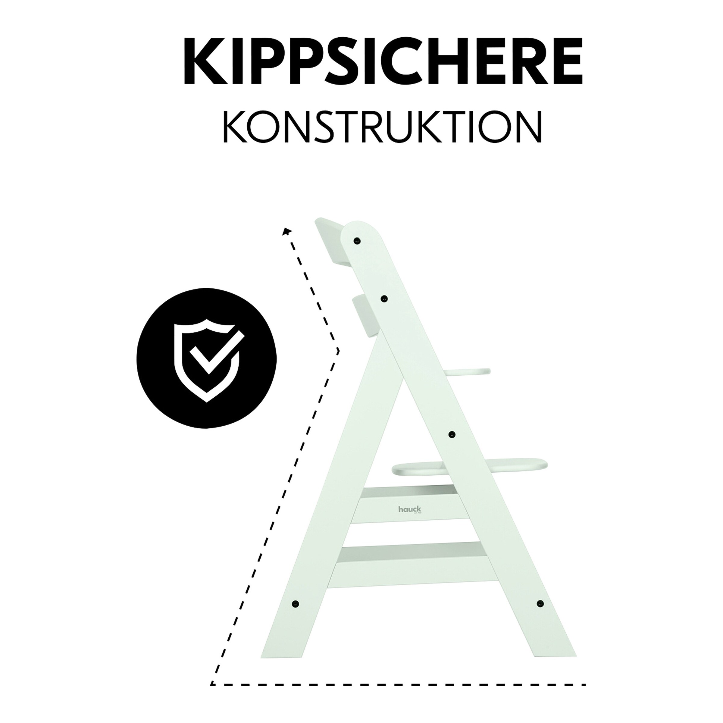 Hauck Hochstuhl Alpha + mint