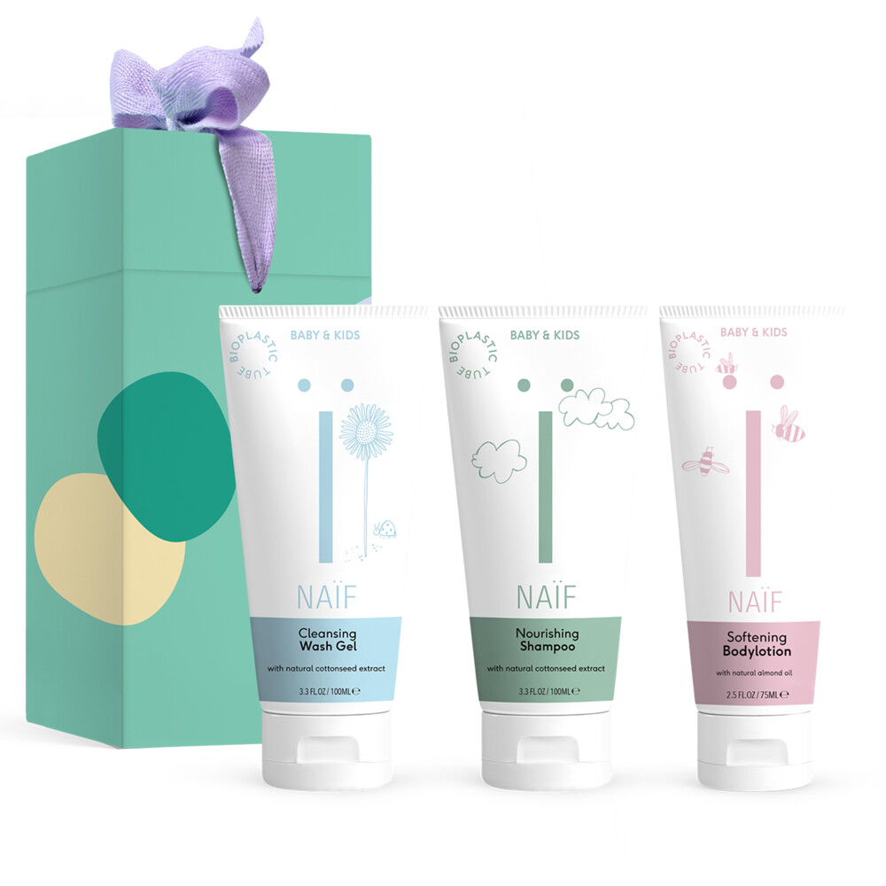 Naif Geschenkset Mini Shower Routine Baby & Kids1 set