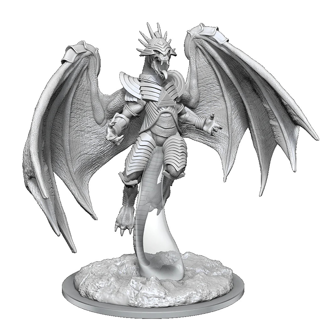 Magic the Gathering Deep Cuts Unpainted Miniatures: Ziatora the Incinerator