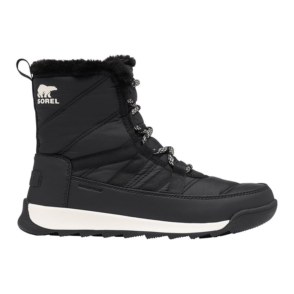 Sorel WHITNEY II SHORT LACE WP - Après-ski Femme black